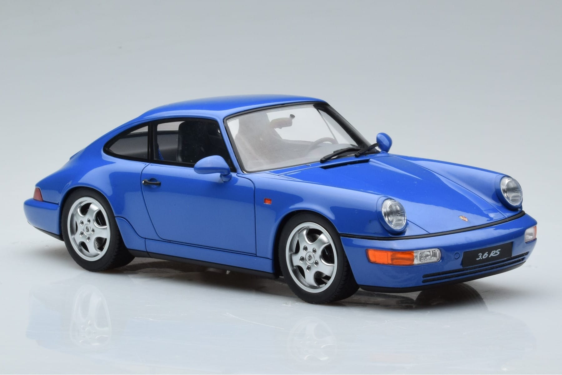 Porsche 911 964 Carrera RS 3.6 Niebieski GT Spirit 1:18 GT887 Żywica — zdjęcie 4 z 6