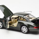 Porsche 911 964 Carrera 4 Zielony Metaliczny Asia Exclusive Norev 1:18 - image 5 of 8