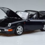Porsche 911 964 Carrera 4 Targa Niebieski Norev 1:18 187340 Metal - image 2 of 8