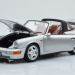 Porsche 911 964 Carrera 4 Targa Polar Srebrny Norev 1:18 - image 2 of 9