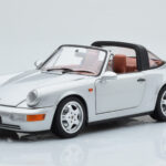 Porsche 911 964 Carrera 4 Targa Polar Srebrny Norev 1:18