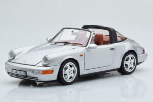 Porsche 911 964 Carrera 4 Targa Polar Srebrny Norev 1:18