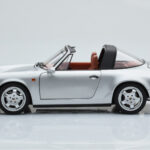 Porsche 911 964 Carrera 4 Targa Polar Srebrny Norev 1:18 - image 6 of 9