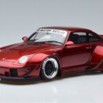 Porsche 911 964 RWB Duck Tail Candy Apple GT Spirit 1:18 GT759 Żywica