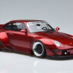 Porsche 911 964 RWB Duck Tail Candy Apple GT Spirit 1:18 GT759 Żywica - image 4 of 6