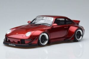Porsche 911 964 RWB Duck Tail Candy Apple GT Spirit 1:18 GT759 Żywica