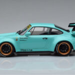 Porsche 911 964 RWB Tiffany Niebieski GT Spirit 1:18 - image 3 of 6