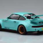 Porsche 911 964 RWB Tiffany Niebieski GT Spirit 1:18 - image 5 of 6