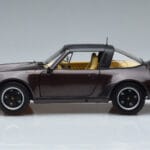 Porsche 911 964 Turbo Targa Brązowy Norev 1:18 187665 Metal - image 4 of 8