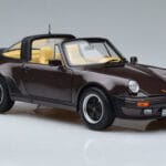 Porsche 911 964 Turbo Targa Brązowy Norev 1:18 187665 Metal - image 6 of 8