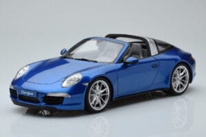 Porsche 911 991 4S Targa Niebieski GT Spirit 1:18