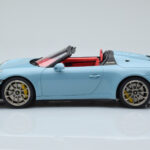 Porsche 911 991.2 Speedster Meissen Niebieski GT Spirit 1:18 - image 3 of 6