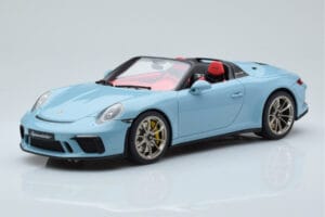 Porsche 911 991.2 Speedster Meissen Niebieski GT Spirit 1:18 GT408