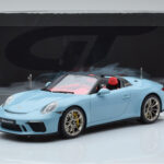 Porsche 911 991.2 Speedster Meissen Niebieski GT Spirit 1:18 - image 6 of 6