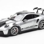 Porsche 911 992 GT3 Weissach Pack GT Srebrny Metaliczny Norev 1:18
