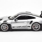 Porsche 911 992 GT3 Weissach Pack GT Srebrny Metaliczny Norev 1:18 - image 4 of 8