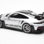 Porsche 911 992 GT3 Weissach Pack GT Srebrny Metaliczny Norev 1:18 - image 7 of 8