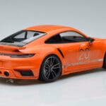 Porsche 911 992 Turbo S China 20th Anniversary Pomarańczowy Minichamps 1:18 - image 2 of 6