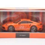Porsche 911 992 Turbo S Gulf Pomarańczowy Minichamps 1:43 - image 4 of 4