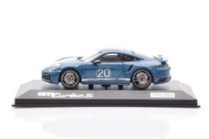 Porsche 911 992 Turbo S Oslo Niebieski Minichamps 1:43 WAP0209050N001