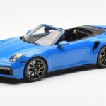Porsche 911 992 Turbo S Shark Niebieski GT Spirit 1:18 GT441