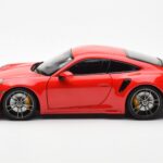 Porsche 911 992 Turbo S Sport Design Czerwony Minichamps 1:18 - image 4 of 8