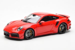 Porsche 911 992 Turbo S Sport Design Czerwony Minichamps 1:18 113069078