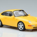 Porsche 911 993 Carrera Żółty Norev 1:18 187596 Metal - image 4 of 6