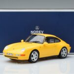 Porsche 911 993 Carrera Żółty Norev 1:18 187596 Metal - image 6 of 6