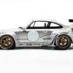 Porsche 911 993 RWB Phantom Srebrny Edycja Azjatycka GT Spirit 1:18 CLDC017 Żywica - image 3 of 6