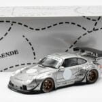 Porsche 911 993 RWB Phantom Srebrny Edycja Azjatycka GT Spirit 1:18 CLDC017 Żywica - image 6 of 6