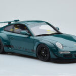 Porsche 911 997 RWB Syunkashuto Zielony GT Spirit 1:18 - image 4 of 6
