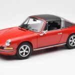 Porsche 911 Targa S Czerwony Schuco 1:18 450036200