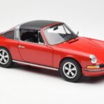 Porsche 911 Targa S Czerwony Schuco 1:18 450036200 - image 7 of 9