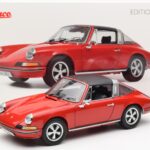 Porsche 911 Targa S Czerwony Schuco 1:18 450036200 - image 9 of 9