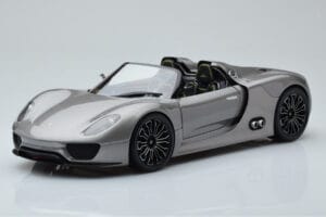 Porsche 918 Spyder Prototyp Szary Metalik Minichamps 1:18 110060030