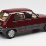 Renault 5 GTL Bordeaux Czerwony Otto 1:18 OT1059 - image 2 of 6