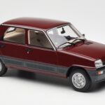Renault 5 GTL Bordeaux Czerwony Otto 1:18 OT1059 - image 4 of 6