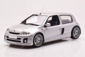 Renault Clio V6 Phase 1 Srebrny Otto 1:18 OT1034