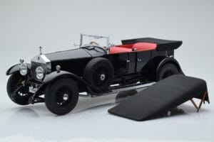 Rolls-Royce Phantom I Kabriolet Czarny Kyosho 1:18 08931BK
