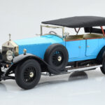 Rolls-Royce Phantom I Kabriolet Niebieski Kyosho 1:18
