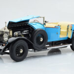 Rolls-Royce Phantom I Kabriolet Niebieski Kyosho 1:18 - image 8 of 9
