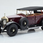 Rolls-Royce Phantom I Kabriolet Bordowy Czerwony Kyosho 1:18