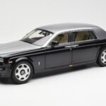 Rolls-Royce Phantom VII EWB Czarny i Srebrny Kyosho 1:18 08841BKS