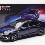 Skoda Octavia Pro Niebieski FAW 1:18 ZMR000006BLA - image 8 of 8