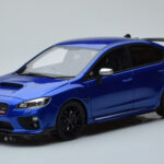 Subaru Impreza WRX STI Nurburgring Challenge Package Niebieski Kyosho 1:18