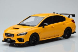 Subaru Impreza WRX STI Nurburgring Challenge Package Żółty Kyosho 1:18 KSR18021Y