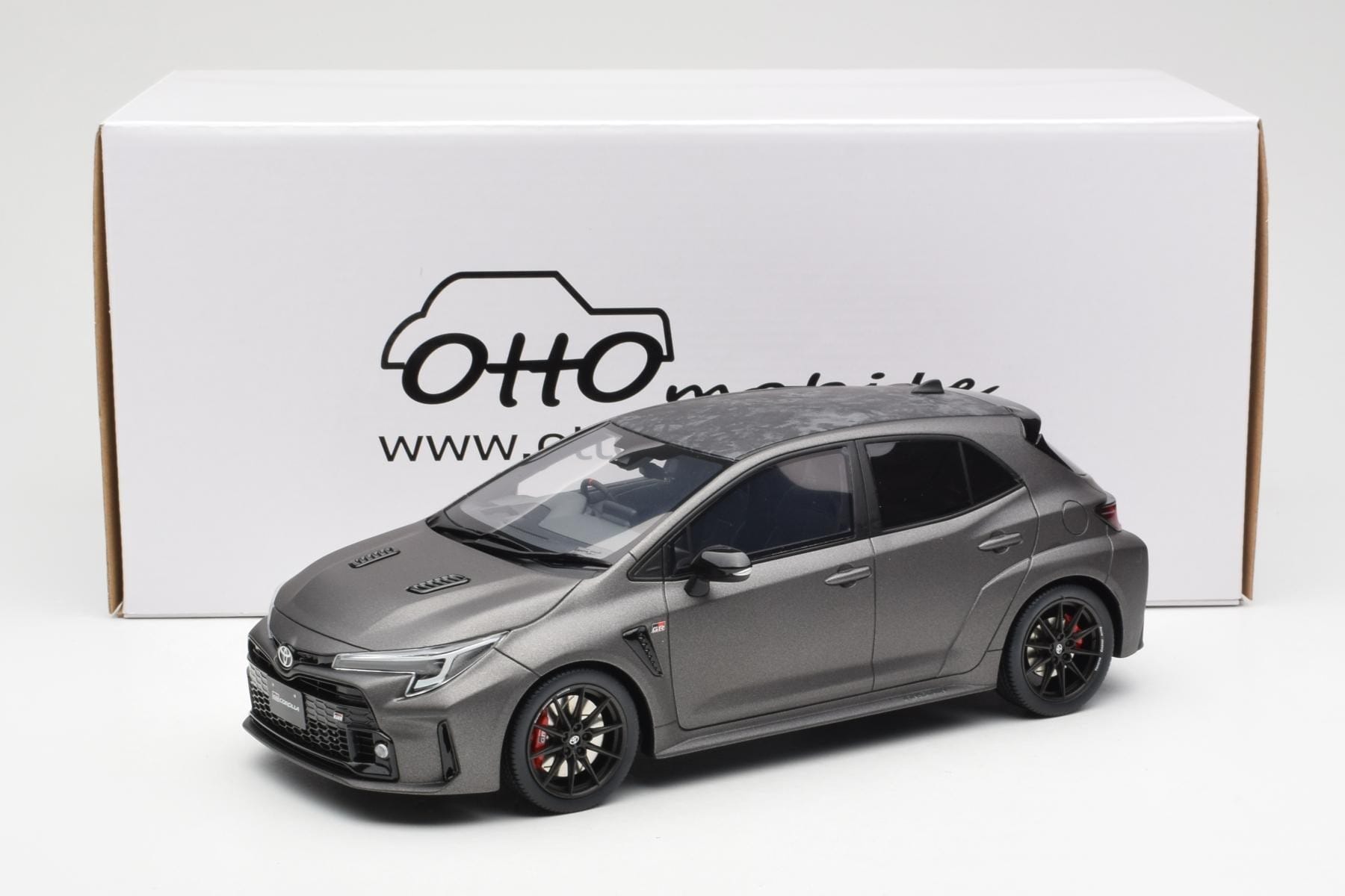 Toyota GR Corolla Morizo Edition Szary Otto 1:18 OT451 Żywica — zdjęcie 6 z 6