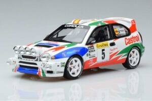 Toyota Corolla WRC #4 C. Sainz / L. Moya Rally Monte Carlo Winner 1998 Otto 1:18 OT395 Żywica