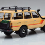 Toyota Land Cruiser 60 Beżowy Z Opcjonalnymi Częściami Kyosho 1:18 - image 3 of 12